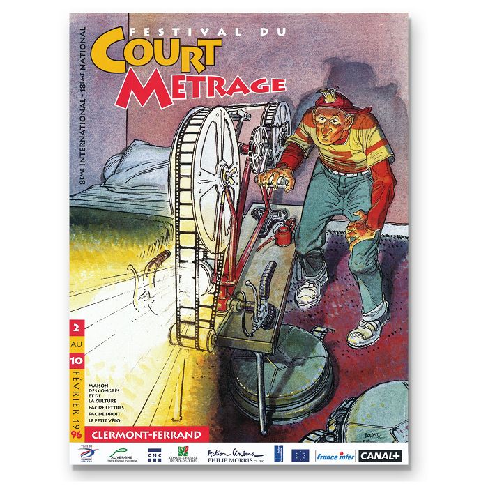 Affichette 1996 - SAUVE QUI PEUT LE COURT METRAGE