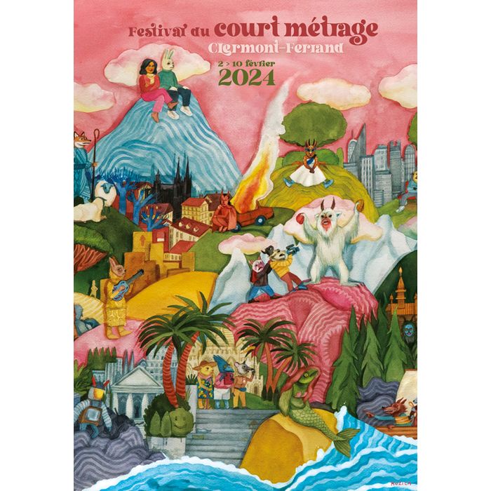 Carte postale 2024 portrait - SAUVE QUI PEUT LE COURT METRAGE